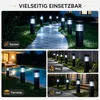 8er-Set Solar-Wegeleuchten außen, 3 Lichtfarben, Produktbild-Vorschau 5