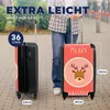 MuchoWow® Koffer Handgepäck Trolley Rollkoffer Kleine Produktbild-Vorschau 5