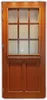 Porte d'entree Bois vitree, Alena, H215 x L80 p, droit + Voir les images du produit 2