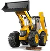 Bruder 02454 JCB 5CX eco rypadlo-nakladač Náhled obrázku produktu 4