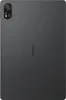 The back of a black tablet is shown. Voir les images du produit