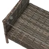 SVITA Rattan Set BROOKLYN in Braun Gartenmöbel Terrasse Produktbild-Vorschau 7