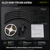 360° Dartverlichting, wit LED-licht voor dartbord, Productafbeelding-voorbeeld 4