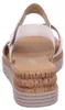 Gabor Comfort Keilsandalette Beige Produktbild-Vorschau 4