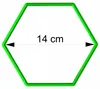Cookie Master Hexagon Keksform Geometrische Formen 14cm Produktbild-Vorschau 1