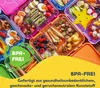 Schmatzfatz Junior Brotdose für Kinder mit Fächern, Bunte Produktbild-Vorschau 2