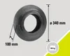 Ersatzdecke 3.50-6, bis 180 kg, 2-lagig mit Rillenprofil, Produktbild-Vorschau 2
