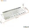 Grille de maintien au chaud en acier inoxydable Voir les images du produit 5