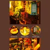 OKWISH 3D Puzzle – DIY Book Nook sada, miniatura domečku s Náhled obrázku produktu 5