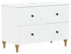 vidaXL Mobiletti per lavabo ALKMAAR, bianco, 82 x 41 x 59 Anteprima dell’immagine prodotto 1