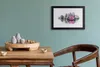 Bild 30x20 MDF-Rahmen Wandkunst Blumen-Stones-Kunst Produktbild-Vorschau 3