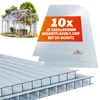 GARDEBRUK® 10x Doppelstegplatten 6mm Zuschneidbar Produktbild-Vorschau 1