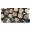 MuchoWow® Schreibtischunterlage Holz - Winter - Kamin - Produktbild-Vorschau 1