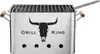 Obdĺžnikový gril BBQ-Grill King, zinok, 32x20x20 cm, Náhľad obrázku produktu 1