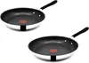 Two frying pans are shown against a white background. Produktbild-Vorschau