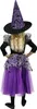 RAPPA Costume da strega per bambini viola (S) Anteprima dell’immagine prodotto 4