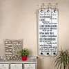 Portemanteau mural 100x40cm C'est une vie 6 patères Panneau Voir les images du produit 2
