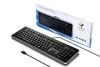 Deutsche Tastatur (QWERTZ) mit großen Buchstaben, weißer Produktbild-Vorschau 1
