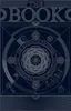 A dark blue background with intricate geometric patterns and text, centered around a stylized rose or compass-like symbol. Produktbild-Vorschau