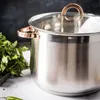 KLAUSBERG Kochtopf 22cm 7L Edelstahl Roségold Produktbild-Vorschau 8