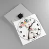 Wanduhr - Quadrat - Glasuhr - Kaninchen Hase Kinder - Produktbild-Vorschau 2