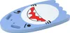 Shark Blue Schaumstoff-Schwimmbrett Produktbild-Vorschau 2