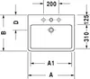 Waschtisch VERO m ÜL HLB 800x470mm geschli 1 HL weiß 1 Produktbild-Vorschau 12