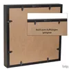 GADGY® 3D Bilderrahmen zum Befüllen - Objektrahmen Schwarz Produktbild-Vorschau 4