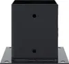 vidaXL Pfostenträger Quadrat 4 Stk. 101x101 mm Stahl Produktbild-Vorschau 6