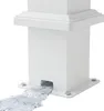 Pergola HWC-P65 mit 3x Seitenwand, Rollo Produktbild-Vorschau 16