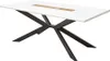 Esszimmer Set, weiß mit Eiche, FALLON-55, modern, 3-teilig Produktbild-Vorschau 3