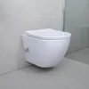 Hänge WC mit Bidet Taharet Funktion aus Keramik mit Produktbild-Vorschau 6