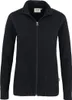 HAKRO Interlock Sweatjacke Damen #227 Gr. L schwarz Produktbild-Vorschau 5