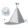 Nukido NK-406 Dětské teepee - šedé Náhled obrázku produktu 10