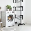 Sušák na prádlo Relaxdays Tower, výklopná ramena, rozměry Náhled obrázku produktu 3