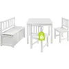 BOMI® Ensemble table et chaises pour enfants en bois massif Voir les images du produit 1