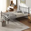 STILVORA Metallbett 140 x 200 cm Bettgestell Jugendbett mit Produktbild-Vorschau 8