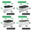 Novaliv 7 tlg Sparset Aufbewahrungsboxen mit Deckel Produktbild-Vorschau 5