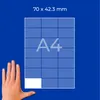 Etiquettes universelles AVERY Zweckform, 70 x 42,3 mm, Voir les images du produit 12