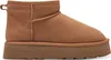 A single brown boot with a platform sole is shown against a white background. Náhled obrázku produktu