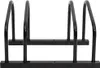 vidaXL Cavalletto per 2 biciclette in acciaio nero Anteprima dell’immagine prodotto 1
