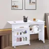 Nähtisch Nähmaschinenschrank Faltbar, Nähschrank Nähmöbel, Produktbild-Vorschau 1
