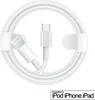 A coiled white USB-C to Lightning cable is shown against a white background. Produktbild-Vorschau