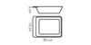 Teglia da forno Teglia in Vetroceramica Casseruola 0,5 L Anteprima dell’immagine prodotto 2