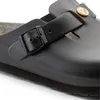 Birkenstock Boston ESD Pantolette schwarz Gr. 41 schmale Produktbild-Vorschau 12