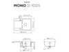 Schock Auflage-Einbauspüle Mono D-100S A Puro Produktbild-Vorschau 3