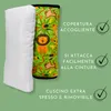 HECKBO Cuscino per cintura auto bambini, fantasia Giungla, Anteprima dell’immagine prodotto 4