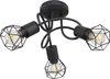 GLOBO 54802S-3, Černá, Kov, IP20, I, E14, LED Náhled obrázku produktu 8