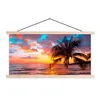 MuchoWow® Textilposter Palme - Sonnenuntergang - Strand - Produktbild-Vorschau 1