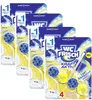 WC-Frisch Kraft Aktiv 4er Pack WC Duftspüler Lemon 1x4 Produktbild-Vorschau 1